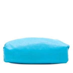 Lambskin The PouchBottega Veneta Blue 3