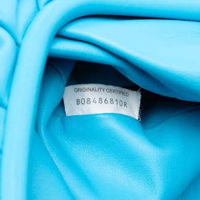 Lambskin The PouchBottega Veneta Blue 6