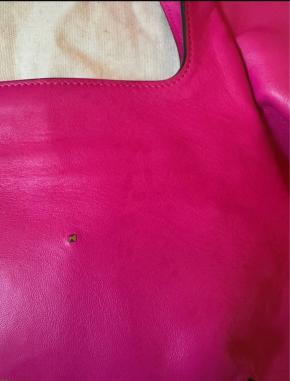 Valentino Pink Leather Ruffle Bag 11