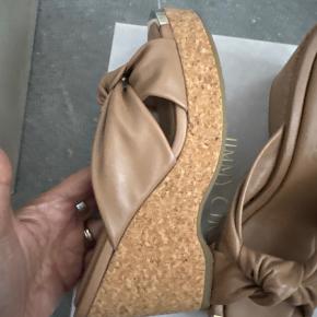 Jimmy Choo Tan 110 Cork Wedges 3