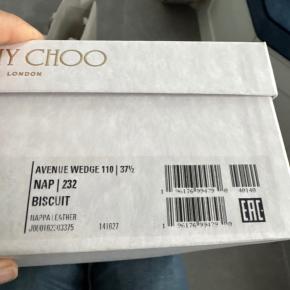 Jimmy Choo Tan 110 Cork Wedges 12