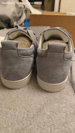 Louboutin Rantulow Orlato Sneakers in Suede Ice Blue 3