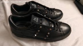 Valentino Black Rockstud Trainers 5