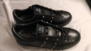 Valentino Black Rockstud Trainers 3