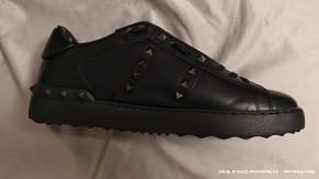 Valentino Black Rockstud Trainers 7