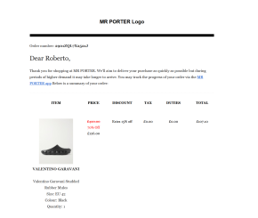 Valentino Black Rubber Slides 10