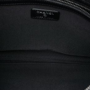 Chanel Black Medium Canvas La Pausa Zip O Case Clutch 4