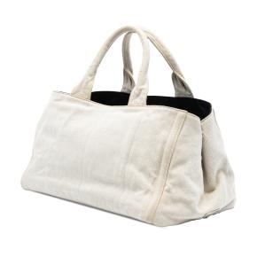 Prada Canvas Canapa Mistolino Tote 2
