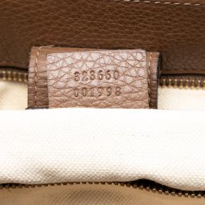 Gucci Tan Medium Calfskin Bamboo Shopper Satchel 6