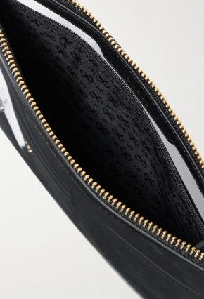 Anya Hindmarch Safe Deposit leather-trimmed PVC pouch 5