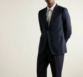 Dunhill Hopsack Blazer 2