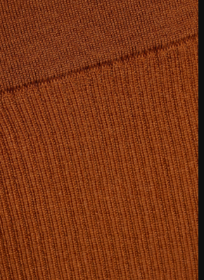 Rick Owen Ziggy Ribbed Wool-Blend Midi Skirt 2