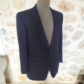 Zegna Navy Cashmere Blend Blazer 4