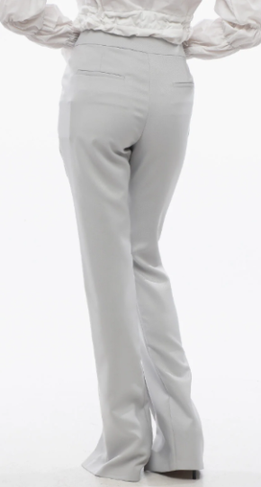 Off-White Trousers with Ankle Slit 5