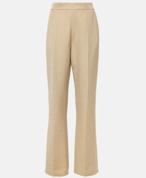 Tove Ilaria Cotton-Blend Straight Trousers 2
