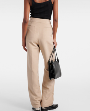 Tove Ilaria Cotton-Blend Straight Trousers 4
