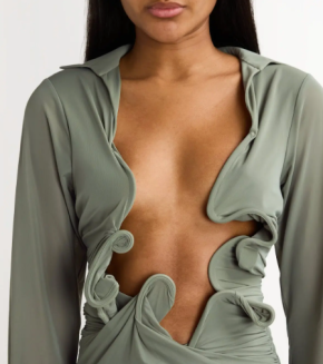 Christopher Esber Plunge Venus Dress 5