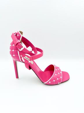 Valentino Pink Rockstud Sandals 2