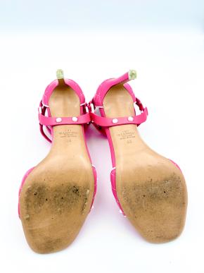 Valentino Pink Rockstud Sandals 5