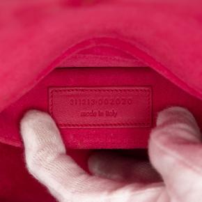 Saint Laurent Pink Leather Chyc Ligne Clutch 6