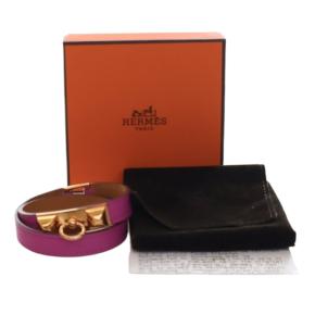 Hermes Magnolia Swift Rivale Double Tour Bracelet T3 8