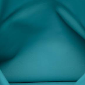 Hermes Turquoise Evercolor Pliplat Clutch 4
