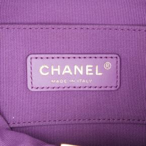 Chanel Purple Mini Quilted Lambskin Candy Chain Flap 5