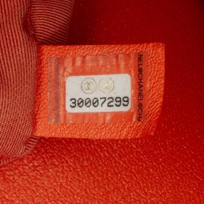 Chanel Orange Large 19 Lambskin Flap 8