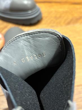 Chanel Grey Suede Ankle Boots 6