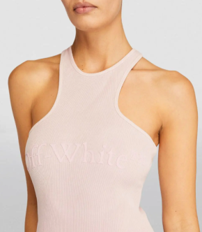 Off-White Laundry Rowing Mini Dress 6
