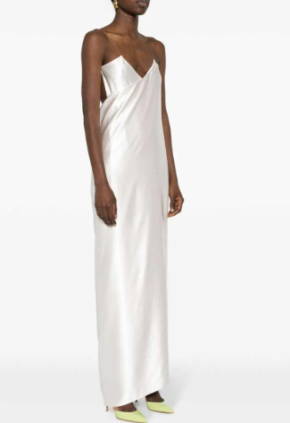 Magda Butrym  Silk Crepe Maxi Dress 2