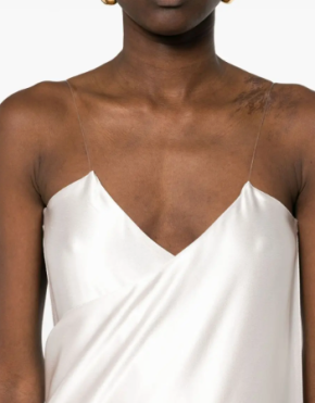 Magda Butrym Silk Crepe Maxi Dress 5