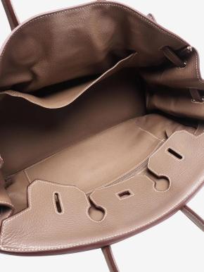 Hermes Etoupe Clemence 2008 Birkin 35 6