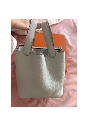 Hermes Bleu Pale Picotin 18 2