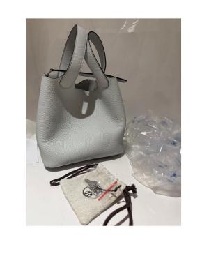 Hermes Bleu Pale Picotin 18 8