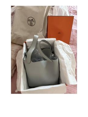 Hermes Bleu Pale Picotin 18 3