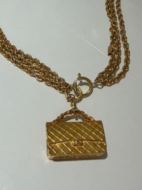 Chanel Vintage Gold Plated Necklace/Belt 2001 3