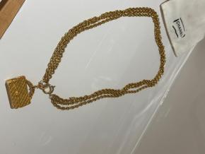 Chanel Vintage Gold Plated Necklace/Belt 2001 5