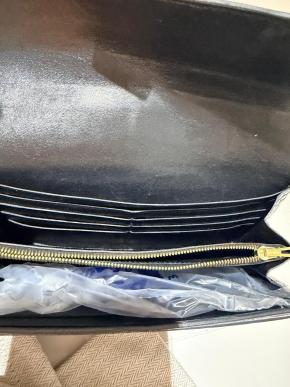 Hermes Alligator Black Constance Wallet 5