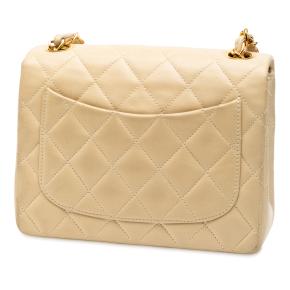 Chanel Mini Square Classic Lambskin Single Flap 2