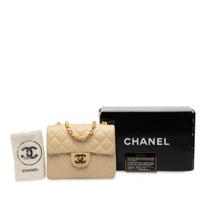 Chanel Mini Square Classic Lambskin Single Flap 8