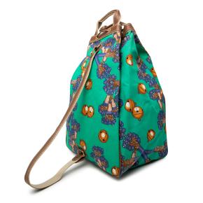 Loewe Green Coleccion Jerez Printed Canvas Travel Backpack 2