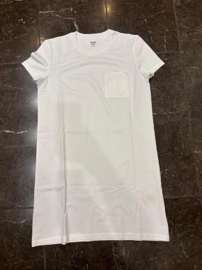Hermes White Cotton T-Shirt Dress 3