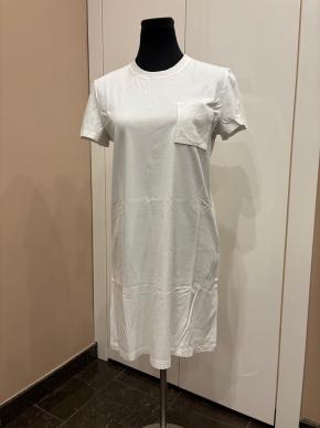 Hermes White Cotton T-Shirt Dress 9