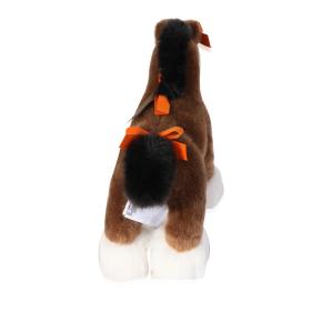 Hermès Brown Hermy Plush Small Horse New In Box 2