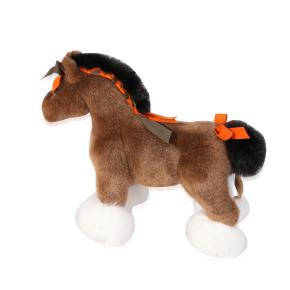 Hermès Brown Hermy Plush Small Horse New In Box 3