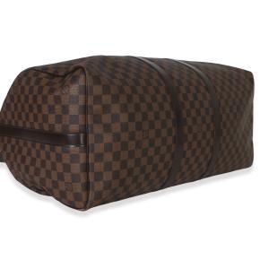 Louis Vuitton Damier Ebene Canvas Keepall Bandouliere 55 5