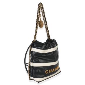 Chanel  Mini Quilted Calfskin 22 Hobo 2