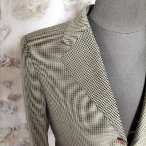 Canali Navy/Beige Dogtooth Blazer 9