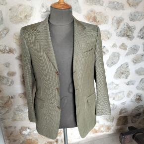 Canali Navy/Beige Dogtooth Blazer 8